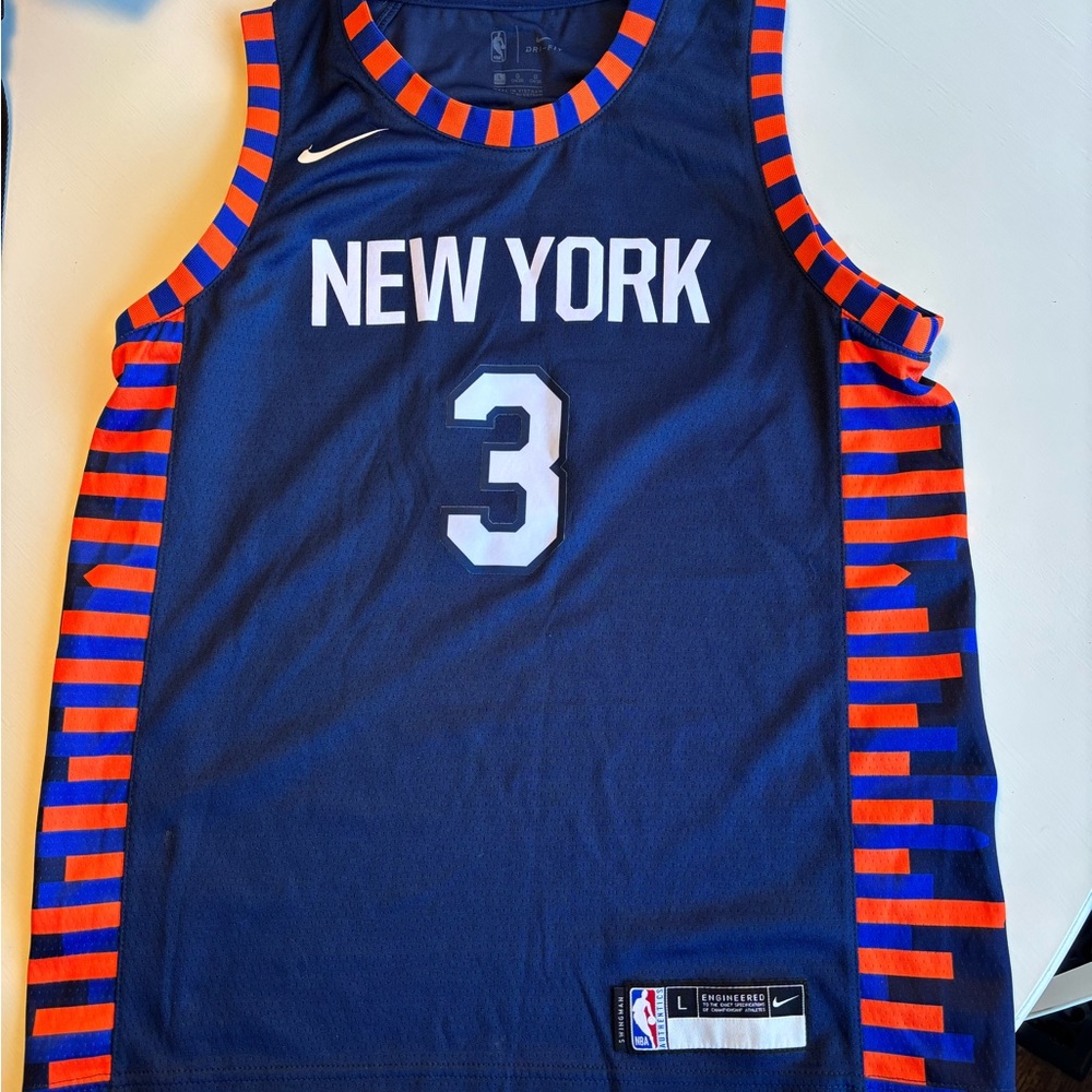 NBA Blue Jersey with Authentic Label